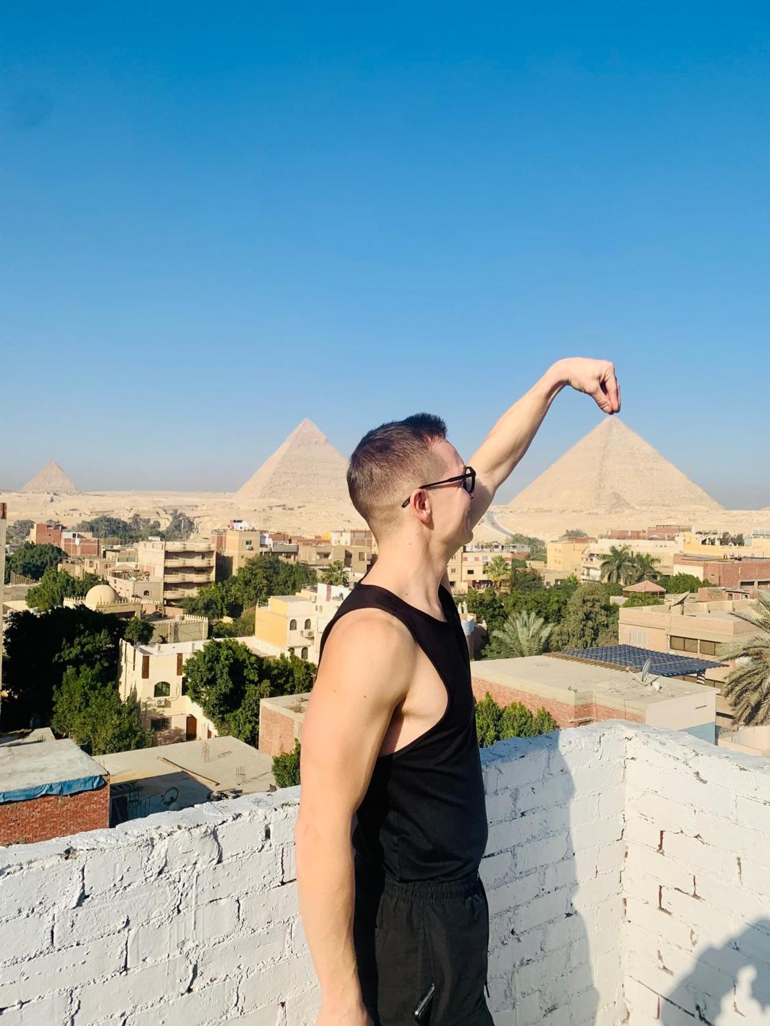 Loay Pyramids View Apartment Cairo Ngoại thất bức ảnh
