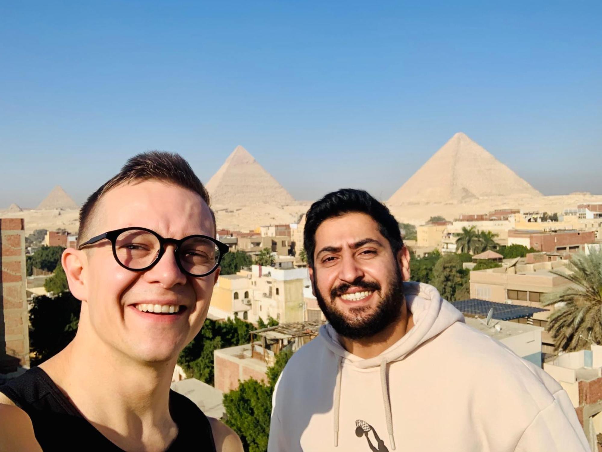 Loay Pyramids View Apartment Cairo Ngoại thất bức ảnh