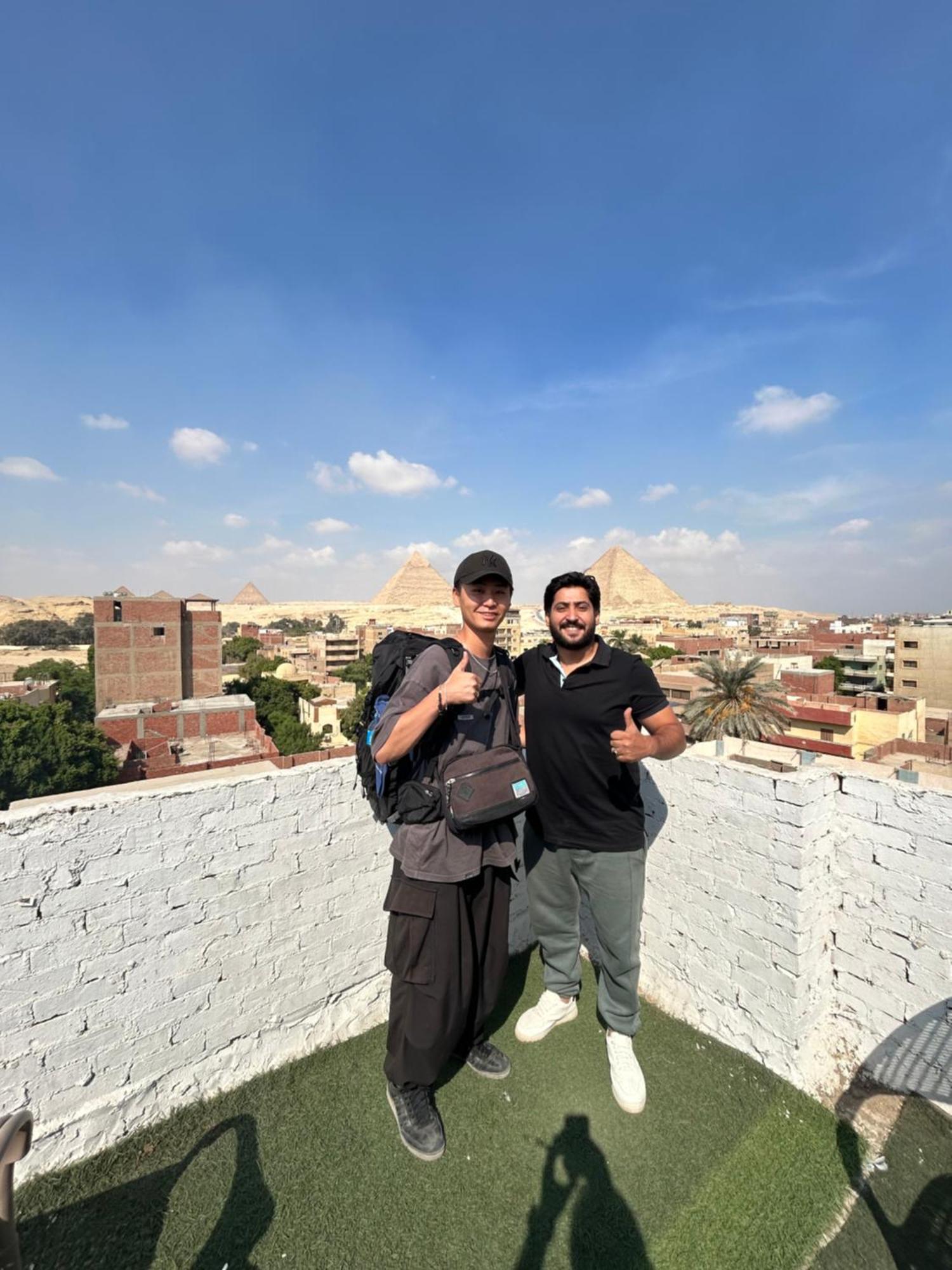 Loay Pyramids View Apartment Cairo Ngoại thất bức ảnh